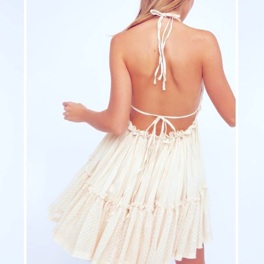 Maisie Boho Backless Dress (Never worn)